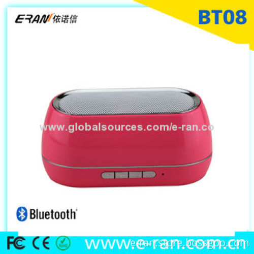 ER-BT08 Portable Mini Speaker, Suitable for Promotional Gifts in 2014, Made of Plastic Material